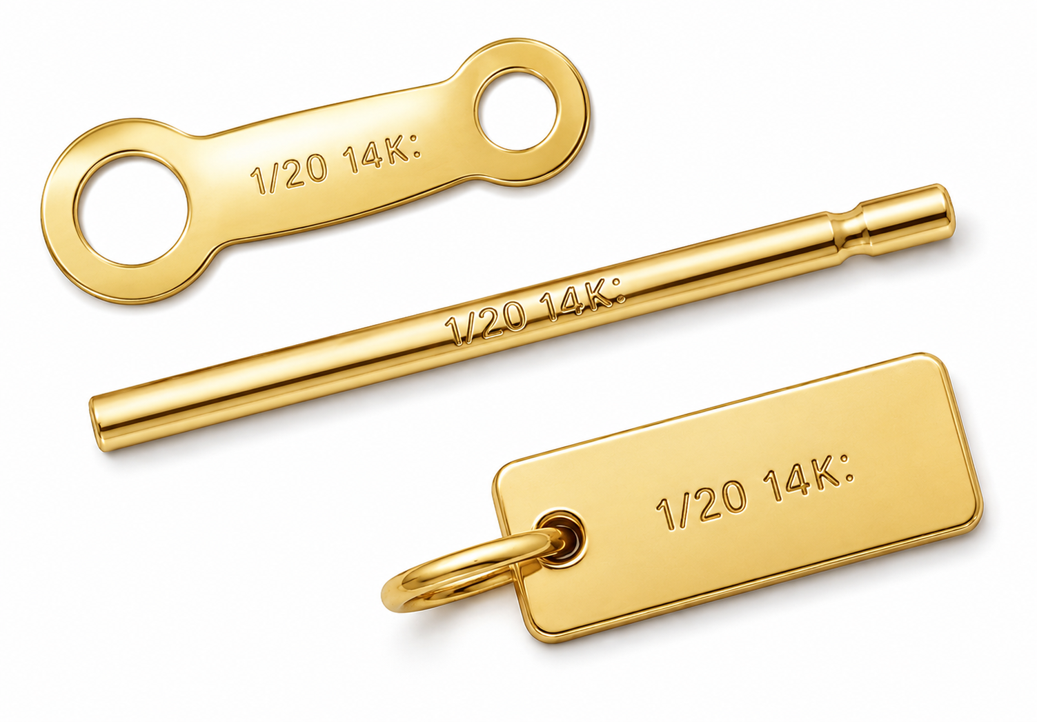 14K GF Stamping 14K gold filled stamping by JK Findings